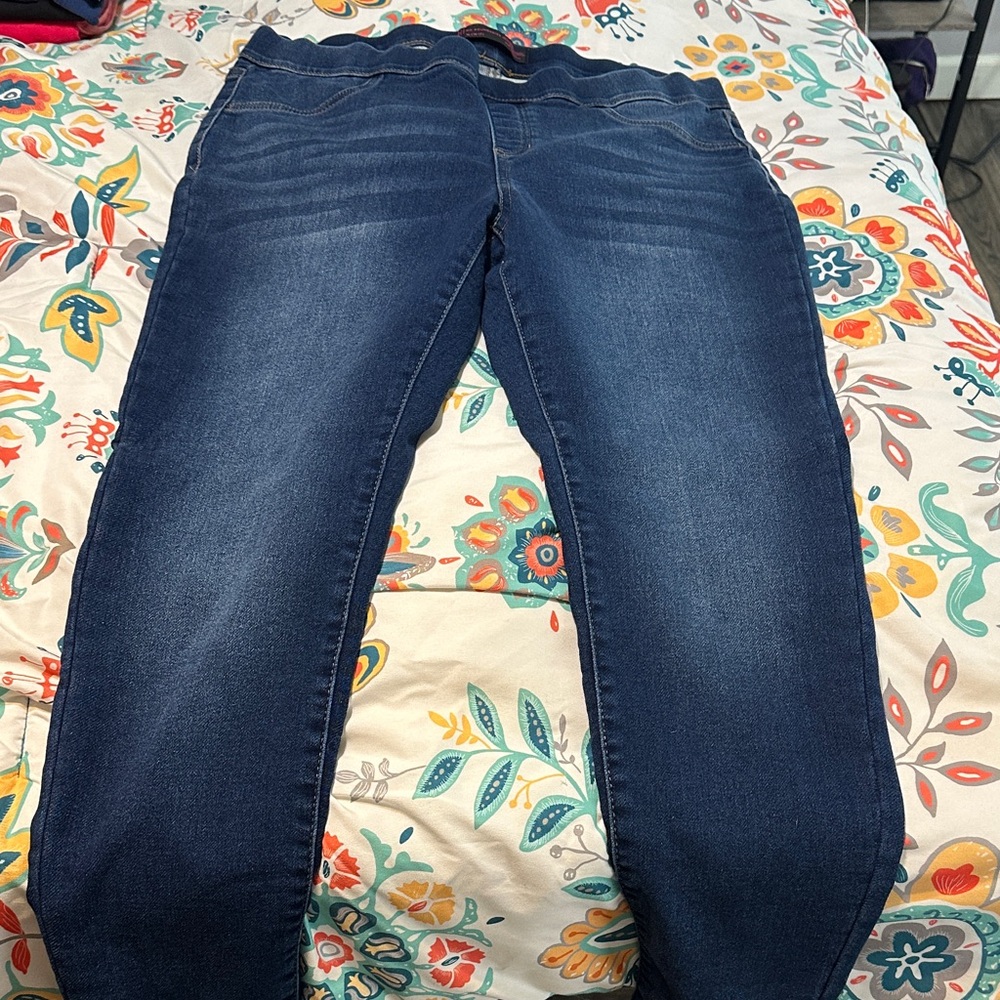 No Boundaries Dark Blue Jeggings